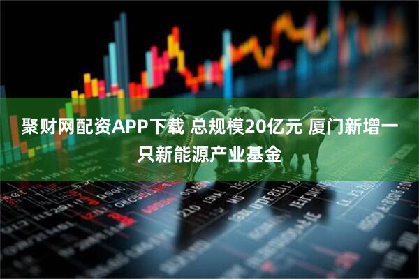 聚财网配资APP下载 总规模20亿元 厦门新增一只新能源产业基金